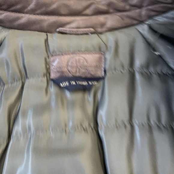 Vintage Jean-Paul Germain Leather Jacket Mens Bomber 40‎ Medium Y2K 1990s Coat - Picture 7 of 16